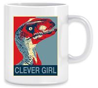 Raptor Propaganda - Clever Girl Taza Ceramic Mug Cup