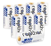 raptor Rapthor Arlo Baterías Recargables 750 mAh de Alta Capacidad 3,7 V batería Recargable para cámara de Seguridad inalámbrica Arlo VMC3030/VMK3200/VMS3330/3430/3530, Sistema de Alarma de sensores