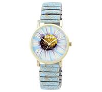 Raptor Reloj de pulsera para mujer Frida Kahlo Edition con cordón, azul claro, Pulsera