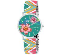 Raptor Reloj de pulsera para mujer Frida Kahlo Edition con cordón, azul, Correa