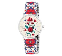 Raptor Reloj de pulsera para mujer Frida Kahlo Edition con cordón, Blanco, Correa