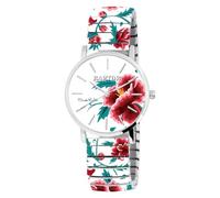 Raptor Reloj de pulsera para mujer Frida Kahlo Edition con cordón, Blanco, Correa