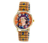 Raptor Reloj de pulsera para mujer Frida Kahlo Edition con cordón, Multicolor Orange Yellow, Pulsera