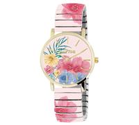 Raptor Reloj de pulsera para mujer Frida Kahlo Edition con cordón, rosa claro