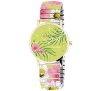 Raptor Reloj de pulsera para mujer Frida Kahlo Edition con cordón, verde, Correa