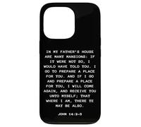 Rapture & Second Coming Gospel of Jesus - John 14:2-3 Carcasa para iPhone 13 Pro
