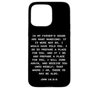 Rapture & Second Coming Gospel of Jesus - John 14:2-3 Carcasa para iPhone 15 Pro Max