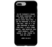 Rapture & Second Coming Gospel of Jesus - John 14:2-3 Carcasa para iPhone 7 Plus/8 Plus
