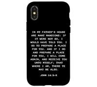 Rapture & Second Coming Gospel of Jesus - John 14:2-3 Carcasa para iPhone X/XS
