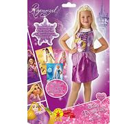 Rapunzel Disfraz Party Delantal+corona