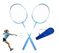 Raqueta de bádminton profesional, kit de jugador aburrido, juego de raquetas de jardín, bates de fibra de carbono, equipo de actividades al aire libre, raquetas ligeras para playa, ejercicio en el
