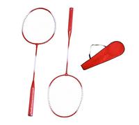 Raqueta de bádminton profesional, kit de jugador aburrido, juego de raquetas de jardín, bates de fibra de carbono, equipo de actividades al aire libre, raquetas ligeras para playa, ejercicio en el