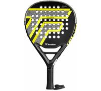 Raqueta de Padel TECNIFIBRE Wall Breaker 375, Negro y Amarillo