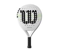 Pala Padel WILSON Optix V1 2025 Blanco