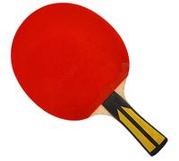 Raqueta de Ping-Pong, Mesa de Entrenamiento for niños y Adultos, 6 Estrellas, un Solo Disparo, Antiadherente Doble Cara(Straight Shot)