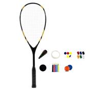 Raqueta de squash de aleación de aluminio, absorbe los golpes, pala de entrenamiento para principiantes, suministros de entrenamiento