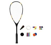 Raqueta de squash de aleaciones de aluminio, absorbe los golpes, pala de entrenamiento para principiantes, suministros de entrenamiento, raqueta para principiantes