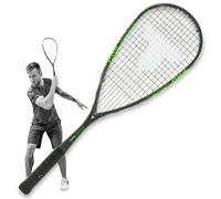 Raqueta de Squash Talbot-Torro Pro 6000 - Ultraligera y Potente | Carbono 4 | Máxima Aceleración de la Bola Gracias a su Diseño Ofensivo | Encordada y Lista para Jugar | para Jugadores Avanzados