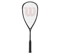Raqueta de Squash Wilson Pro Staff Team, Proporciona Manejo Equilibrado, con Cuerdas Mejoradas, Agarre Fácil y un Diseño Elegante, Color: Negro, Talla: 0