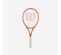 Raqueta de tenis adulto 280 g - Wilson Burn 100LS V6.0 RG naranja GRIP 2
