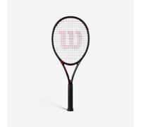 Raqueta de tenis adulto, Wilson Clash 100 L V3 negro naranja GRIP 3