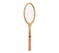 Raqueta de Tenis de Madera Retro, Madera de Pino de 30, 0 Oz, Coleccin Conmemorativa de Estilo Antiguo, Gran Juego de Regalo para Nios y Deportes Al Aire