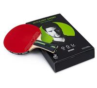 Raqueta de Tenis de Mesa Butterfly Ovtcharov Expert | Raqueta de Tenis de Mesa Profesional para Jugadores avanzados y de competición | Autorización de la ITTF | Gomas Extremadamente adherentes