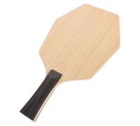 Raqueta de Tenis de Mesa Hexagonal de Madera, Cinco Capas | Control Estable, Gran Elasticidad y Durabilidad, Artesanía Cuidada, para Aficionados y Jugadores Profesionales