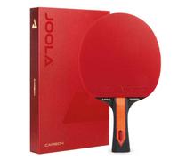 JOOLA Raqueta de ping pong Red Carbon X - Raqueta de ping pong de gama alta con micron+ almohadillas y esponja Cloudblast