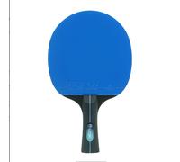 Raqueta de Tenis de Mesa LOKI K5000 FL con Mango Largo, Raquetas de Ping Pong para Entretenimiento en el Hogar con Goma de Ping Pong de Color Azul