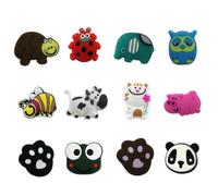 Raqueta de tenis genérica | Amortiguador en forma de animal Silicona,Amortiguadores Raqueta Divertidos para y Cuerdas, Mini Amortiguador Vibraciones