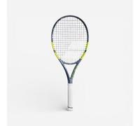 Raqueta de tenis para adulto 285 g, Babolat Pure Aero Team Gen9 gris amarillo encordada GRIP 3