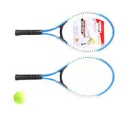 Raqueta De Tenis para Niños - Juego De Raquetas Ligeras De Aleación De Aluminio | Raqueta De Tênis con, Raquetas De Tenis De Aprendizaje para Principiantes, 1 Par con Pelota, Regalo De Cumpleaño