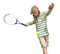 Raqueta De Tenis para Niños Junior, Raqueta De Tenis Juvenil con Funda, Juego De Raqueta De Tenis Ligero para Niños, Niñas, Principiantes Y Fitness