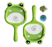 Raqueta de tenis para niños, lindo juguete en forma de rana | Raqueta de tenis | Para en interiores y exteriores, adecuado parque infantil, jardín, patio, deportes, juego y niñas