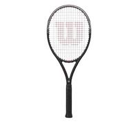 Raqueta de Tenis Wilson Pro Staff Precision 100, Dominio de Precisión y Control de Vibraciones, con Mango Ergonómico, Color: Negro/Rojo/Blanco, Talla: 4