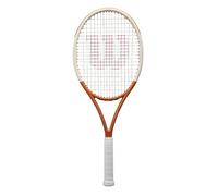 Raqueta de Tenis Wilson Roland-Garros Team 102, Marco Ultra-Ligero para una Maniobrabilidad Excelente y Potencia Aumentada, Logra Mayor Alcance y Torsión Estable, Color: Azul Marino/Blanco, Talla: 4