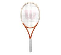 Raqueta de Tenis Wilson Roland-Garros Team 102, Marco Ultra-Ligero para una Maniobrabilidad Excelente y Potencia Aumentada, Logra Mayor Alcance y Torsión Estable, Color: Azul Marino/Blanco, Talla: 3
