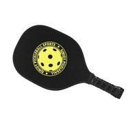 Raqueta deportiva de la pelota, raqueta del globo de la playa, Equipo de la bola del pepinillo de madera, Paleta de entrenamiento portátil de la bola del pepinillo con la manija cómoda del