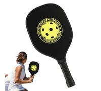 Raqueta Deportiva de Pelota, Remo portátil de Madera, Antideslizante, Ligero, Equipo de Bolas de piçkle, diseño Robusto, Estadio, Gimnasio, al Aire Libre, recreación, Entrenamiento Deportivo