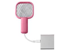 Raqueta Eléctrica Anti-Moscas Dispositivo Portátil Anti-Insectos | Lámpara luminosa con rejilla de seguridad para el hogar cocina interior exterior