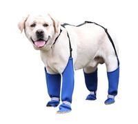 Raquetas de nieve para perros, botas para patas de perro, botas de invierno para cachorros - antideslizantes para perros medianos y antimanchas, cuatro estaciones. Experimente una