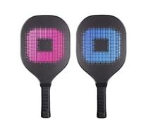 Raquetas de pickleball - Palas de madera de álamo resistentes al desgaste | Agarre ergonómico para entusiastas del deporte