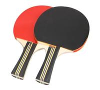 Raquetas de tenis de mesa de agarre cómodo, raquetas profesionales de ping pong, raquetas de tenis de mesa de alto rebote para estudiantes principiantes, adecuadas para principiantes