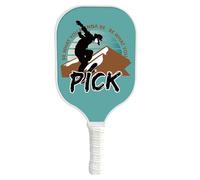 Raquetas Pickle Ball para adultos, pala deportiva Pickle Ball | Remo para juegos de pelota al aire libre | Remo de bolas de fibra de vidrio con diseño de panel de abeja, raquetas deportivas