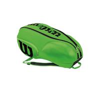 Raquetero Wilson Mini Vancouver 6pk Verde Negro Wrz645706
