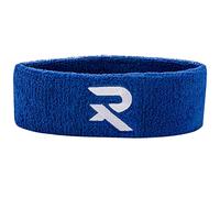Raquex Diadema de algodón - Bandas de Sudor Suaves y absorbentes para Deportes, Correr y Hacer Ejercicio. Material elástico de algodón (Azul)