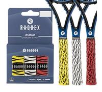 Raquex Evoke Overgrip - Over Grip para Raquetas de Padel, Tenis, bádminton y Squash. Paquete de 3 Grips