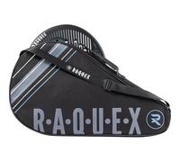 Raquex Funda Enigma para 1 Raqueta, Bolsa de pádel Negra para Hombre y Mujer, Funda Protectora Acolchada para Raqueta de pádel