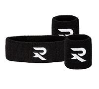 Raquex Juego de Pulseras y Diademas: 2 muñequeras, 1 Banda para la Cabeza. Algodón Ajustado, Bandas elásticas para el Sudor Hechas específicamente para Deportes de Squash, Tenis, Badminton y Raqueta